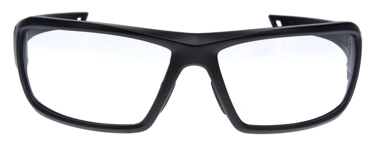 Walker'S Gwpiknff2Clr Ballistic Eyewear Ikon Forge Adult Clear Lens Matte Black Frame