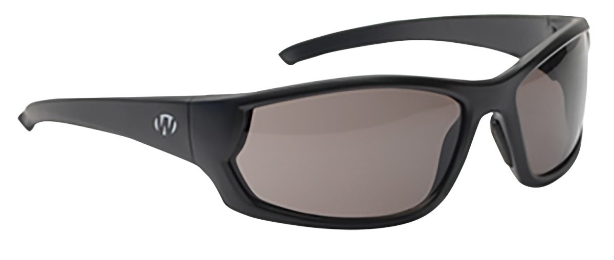 Walker'S Gwpiknff4Smk Ballistic Eyewear Ikon Vector Adult Smoke Gray Lens Matte Black Frame