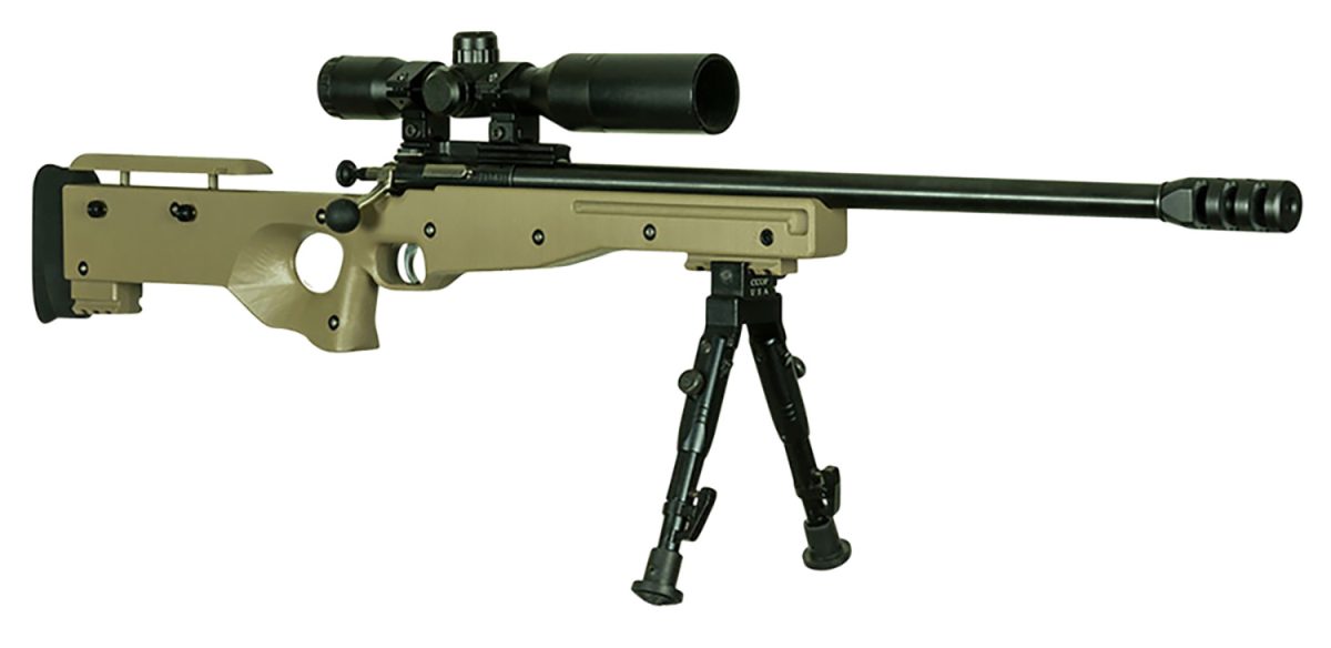 Crickett Ksa2157 Precision Complete Package 22 Mag 1Rd 16.12&Quot; Blued Flat Dark Earth Fixed Thumbhole Stock Right Hand (Youth)