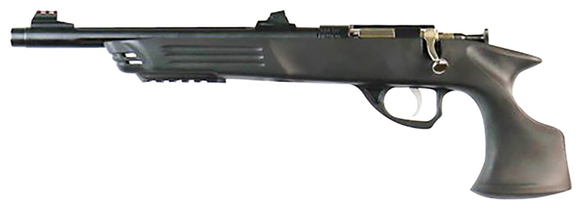 Crickett Ksa793 Adult Pistol  22 Wmr 1Rd Blued Barrel 10.50&Quot; Blued Steel Threaded Barrel,  Black Synthetic Grips