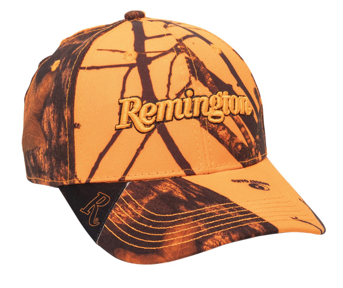Outdoor Cap Rm46L Remington Cap Cotton Twill Mossy Oak Break-Up Blaze Structured Osfa