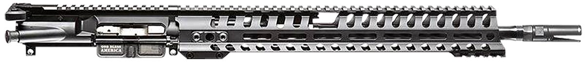 Patriot Ordnance Factory  Renegade + Complete Upper 300 Blackout 10.50&Quot; Black Nitride Barrel Aluminum Black Anodized Receiver 9&Quot; M-Lok Handguard Adjustable Block