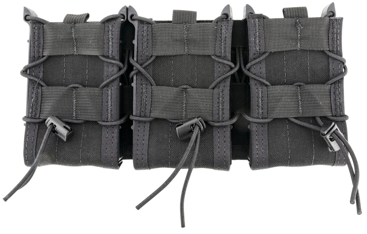 High Speed Gear 45Ta00Bk Taco Shingle Mag Pouch Triple Black Nylon Molle Compatible W/ Rifle
