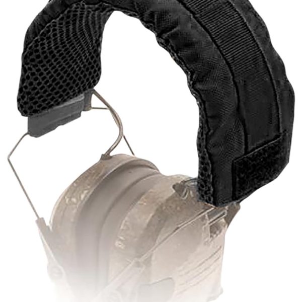 Walker's GWPHDBNDV Razor Headband Wrap Nylon Black with Molle Webbing