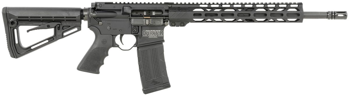 Rock River Arms Op1500 Lar-15M Operator Etr Carbine 5.56X45Mm Nato 16&Quot; 30+1, Black, Rra Nsp-2 Stock &Amp; Hogue Grip, Carrying Case