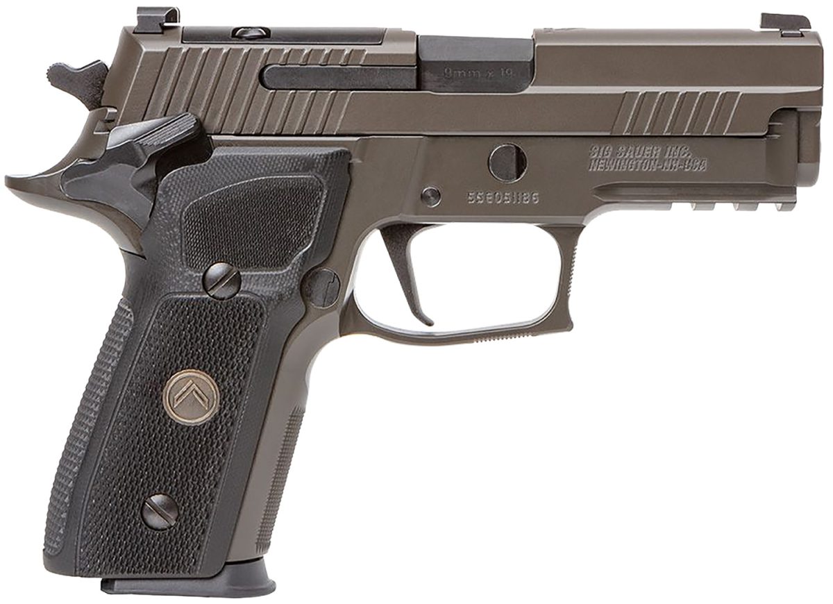 Sig Sauer E29R9Legionsaor2 P229 Compact Legion Sao 9Mm Luger 3.90&Quot; 15+1, Legion Gray Cerakote, Picatinny Rail/Beavertail Frame, Romeo 1 Cut Slide, Black G10 Grip, Night Sights