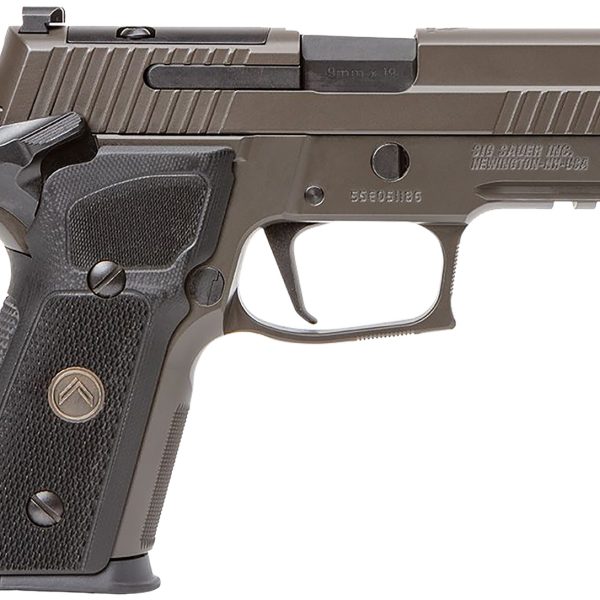 Sig Sauer E29R9Legionsaor2 P229 Compact Legion Sao 9Mm Luger 3.90&Quot; 15+1, Legion Gray Cerakote, Picatinny Rail/Beavertail Frame, Romeo 1 Cut Slide, Black G10 Grip, Night Sights
