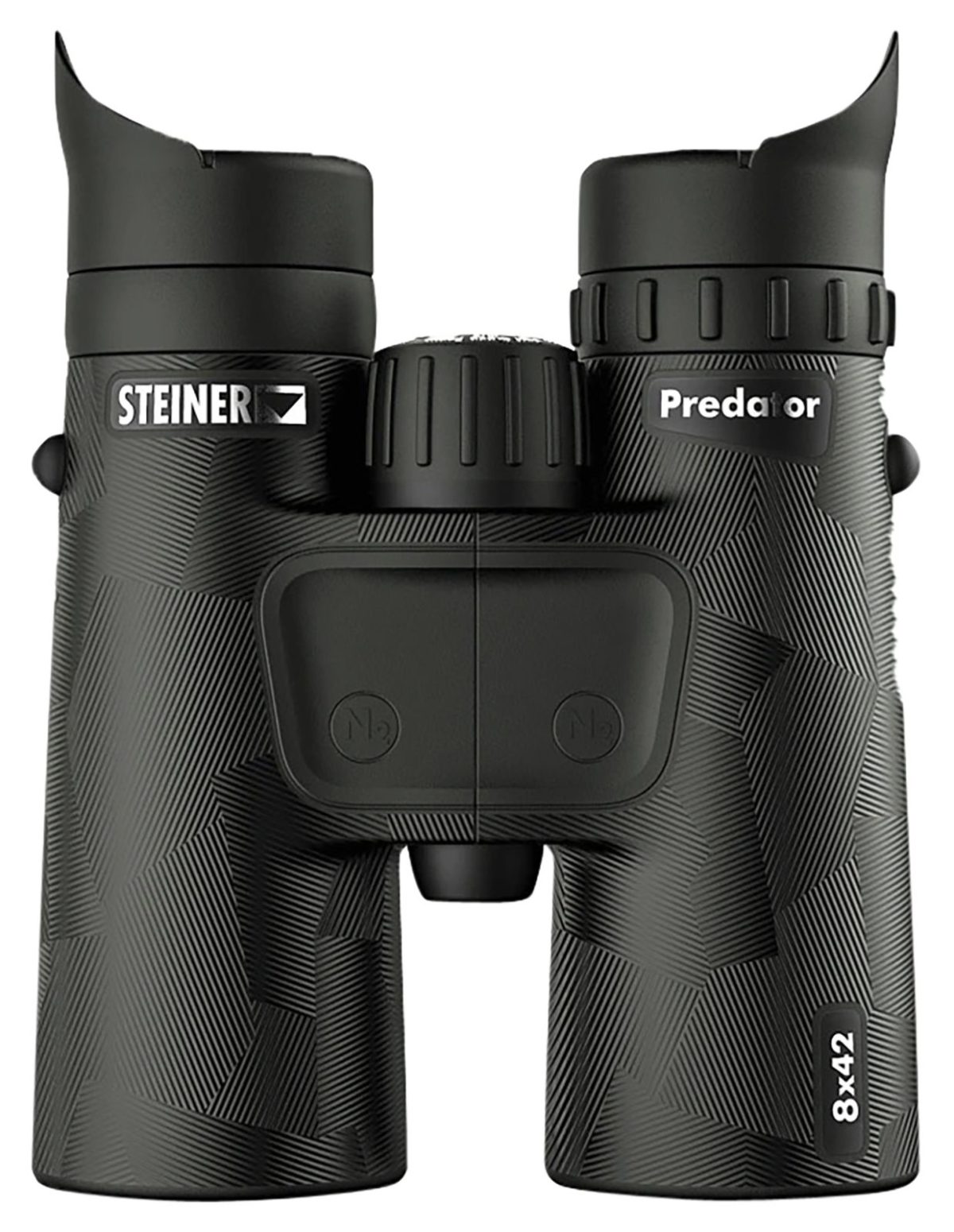 Steiner 2058 Predator  8X42Mm Fast-Close Focus, Black Makrolon W/Rubber Armor