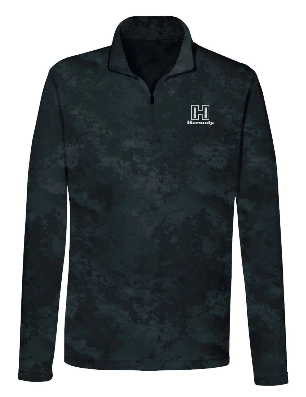 Hornady 99597Xxxl Performance 1/4 Zip Black Long Sleeve 3Xl