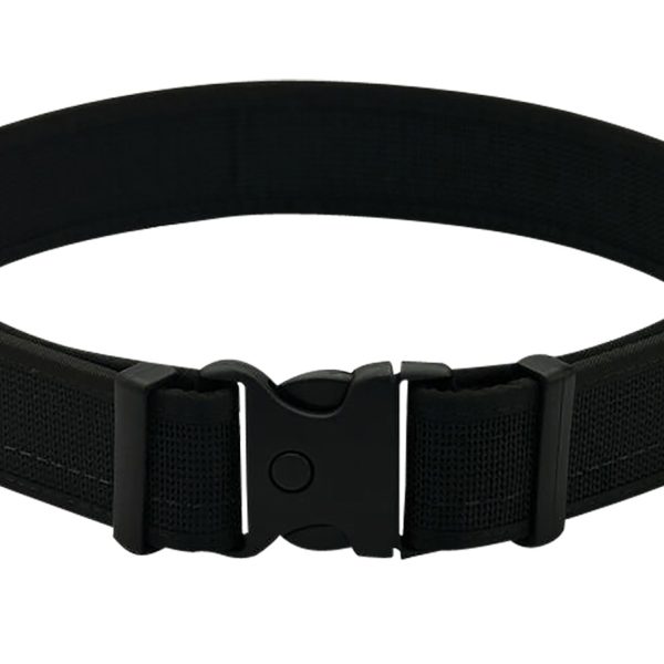 Uncle Mikes-leather(1791) BLTUM48/52MBL Gun Belt  Matte Black Leather 48/52