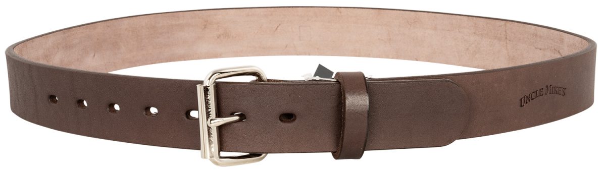 Uncle Mikes-Leather(1791) Bltum42/46Dbr Gun Belt  Dark Brown Leather 42/46