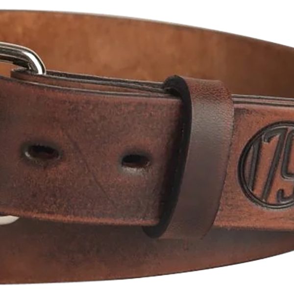 1791 Gunleather BLT013438VTGA 01 Gun Belt Vintage Leather 34/38 1.50" Wide Buckle Closure