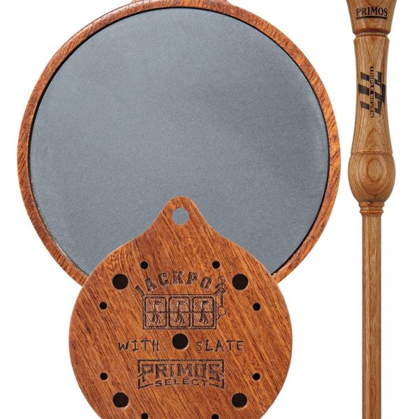Primos 216 Jackpot  Striker Call Turkey Sounds Gray/Natural Hardwood