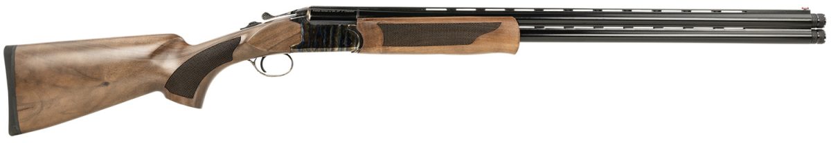 Pointer Kar1228Ht Acrius  12 Gauge 3&Quot; Chamber 2Rd 28&Quot; O/U Barrel, Color Case Hardened Rec, Turkish Walnut Stock, Fiber Optic Sight, 5 Chokes