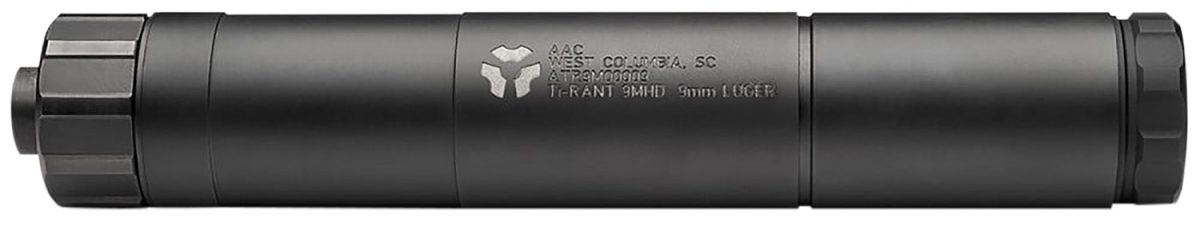 Advanced Armament Company 65000 Ti-Rant 9M Hd 9Mm Luger 1.40&Quot; Black Stainless Steel Titanium Aluminum