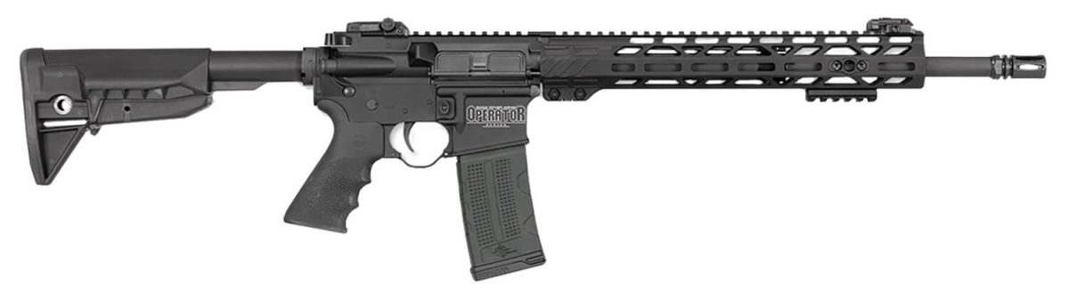 Rock River Arms Op1510 Lar-15M Operator Dmr 5.56X45Mm Nato 30+1 16&Quot;, Black, Bcm Sopmod Stock, 13&Quot; M-Lok Handguard, Hogue Beavertail Grip, Magpul Mbus Pro Sights, Oem Match Trigger