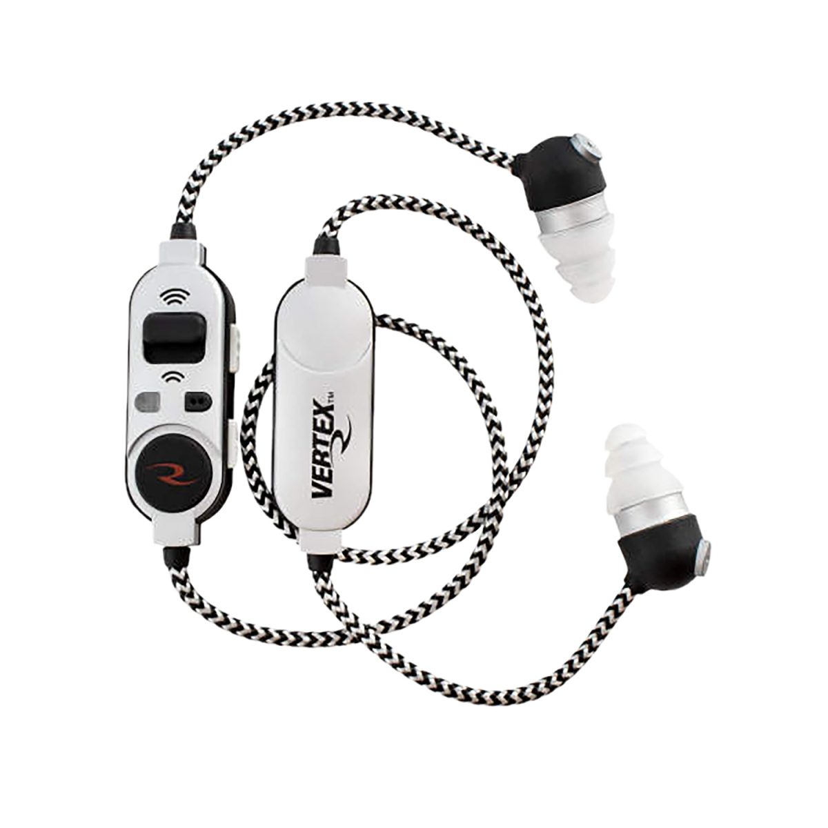 Radians Vx-Btac10 Vertex Electronic Ear Buds 25 Db In The Ear Black/Gray