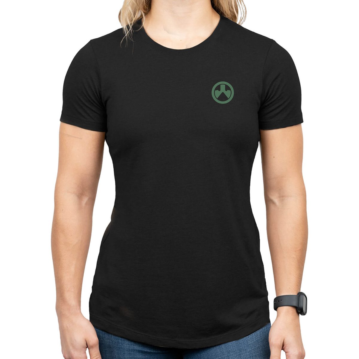 Magpul Mag1341-001-Xl Prickly Pear Women'S Black Cotton/Polyester Short Sleeve Xl