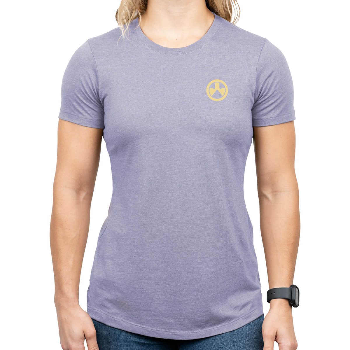 Magpul Mag1341-530-3X Prickly Pear Women'S Orchid Heather Cotton/Polyester Short Sleeve 3Xl