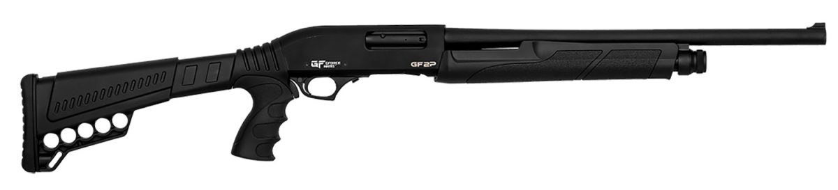 Gforce Gf2P12       12Ga 20In Cb Pict Rail Gry 7+1
