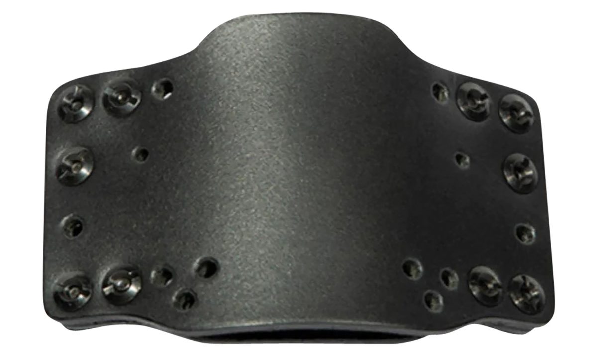 Limbsaver 12562 Crosstech Compact  Iwb/Owb Black Leather, Belt Clip, Fits Universal Handgun, Belt 1.75&Quot; Wide Ambidextrous