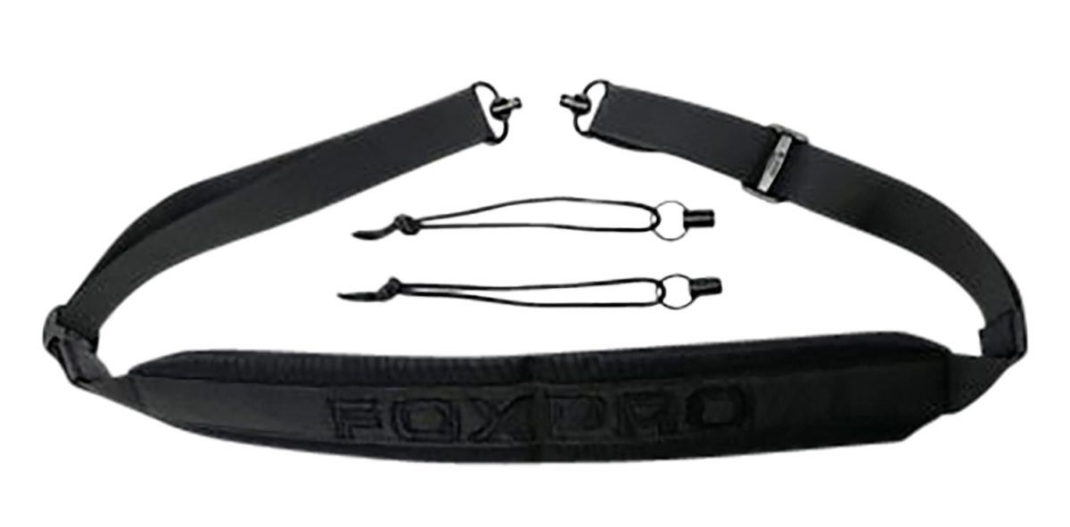 Foxpro Slingfxpblk Carry Sling  Black Nylon Adjustable Includes Qd Attachment Points