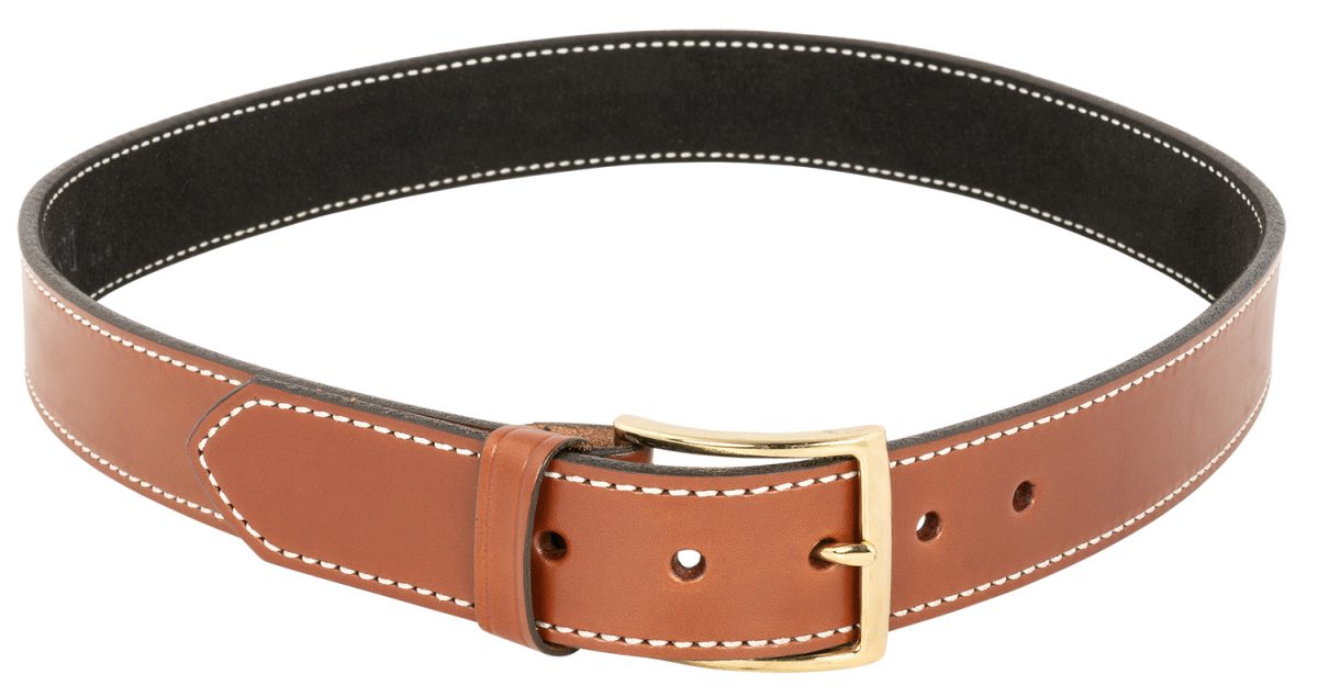 Desantis Gunhide B12Tl36Z0 Plain Lined  Tan Leather Belt Size 36&Quot; 1.50&Quot; Wide Buckle Closure