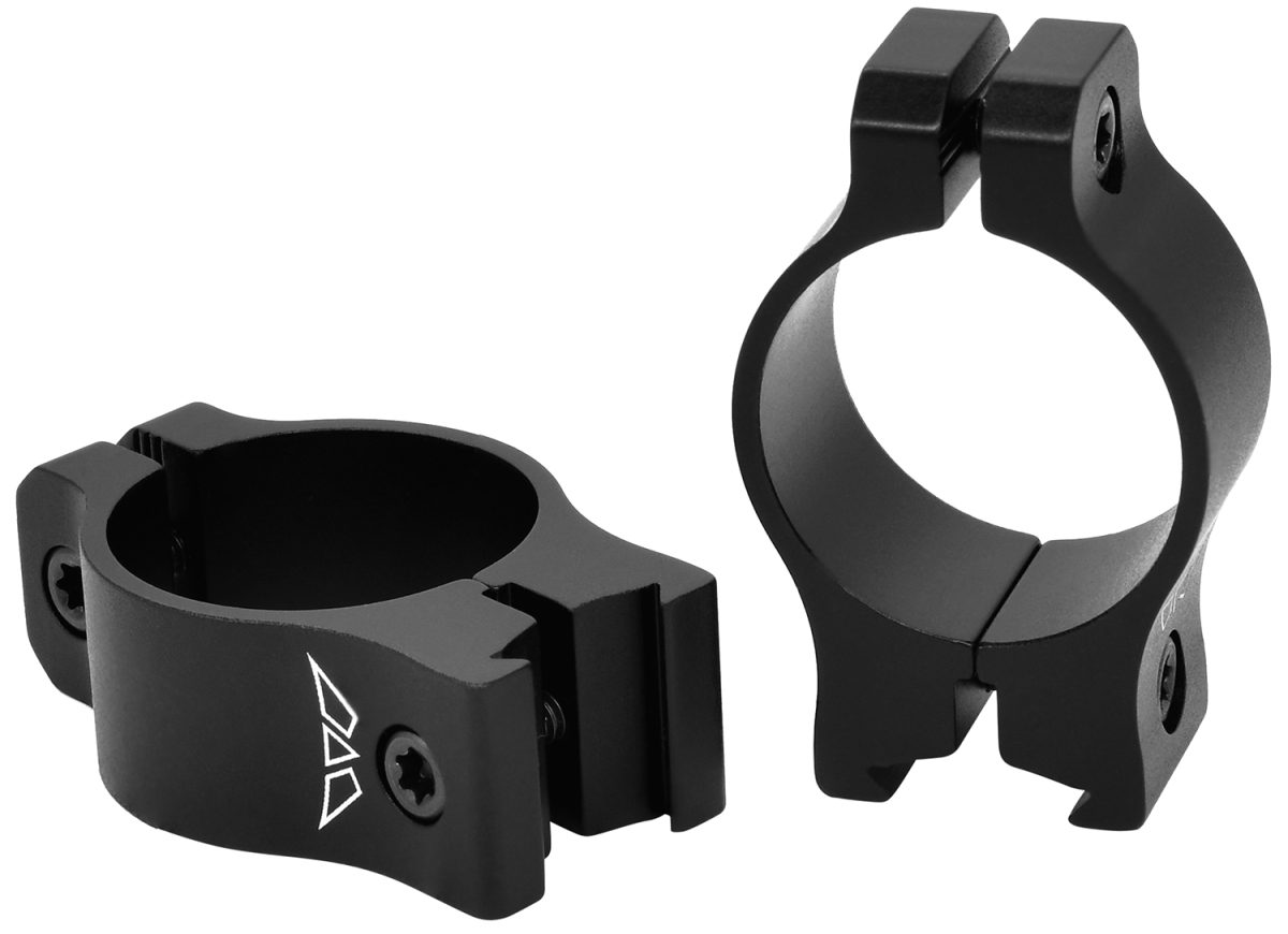 Warne V420M Rimfire Rings Vapor Matte Black Aluminum 1&Quot; Tube Low Vertical Split 3/8&Quot; Dovetail 0 Moa