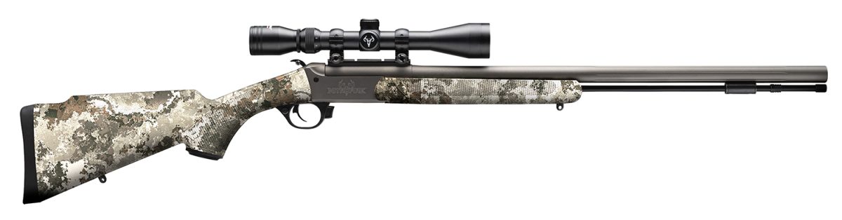Traditions Cr5-843304434 Nitrofire Vapr W/Scope 50 Cal 209 Primer 26&Quot; Sniper Gray Cerakote Fluted &Amp; Tapered Barrel, Drilled &Amp; Tapped Receiver, Veil Alpine Fixed Synthetic Stock, 3-9X40Mm Duplex