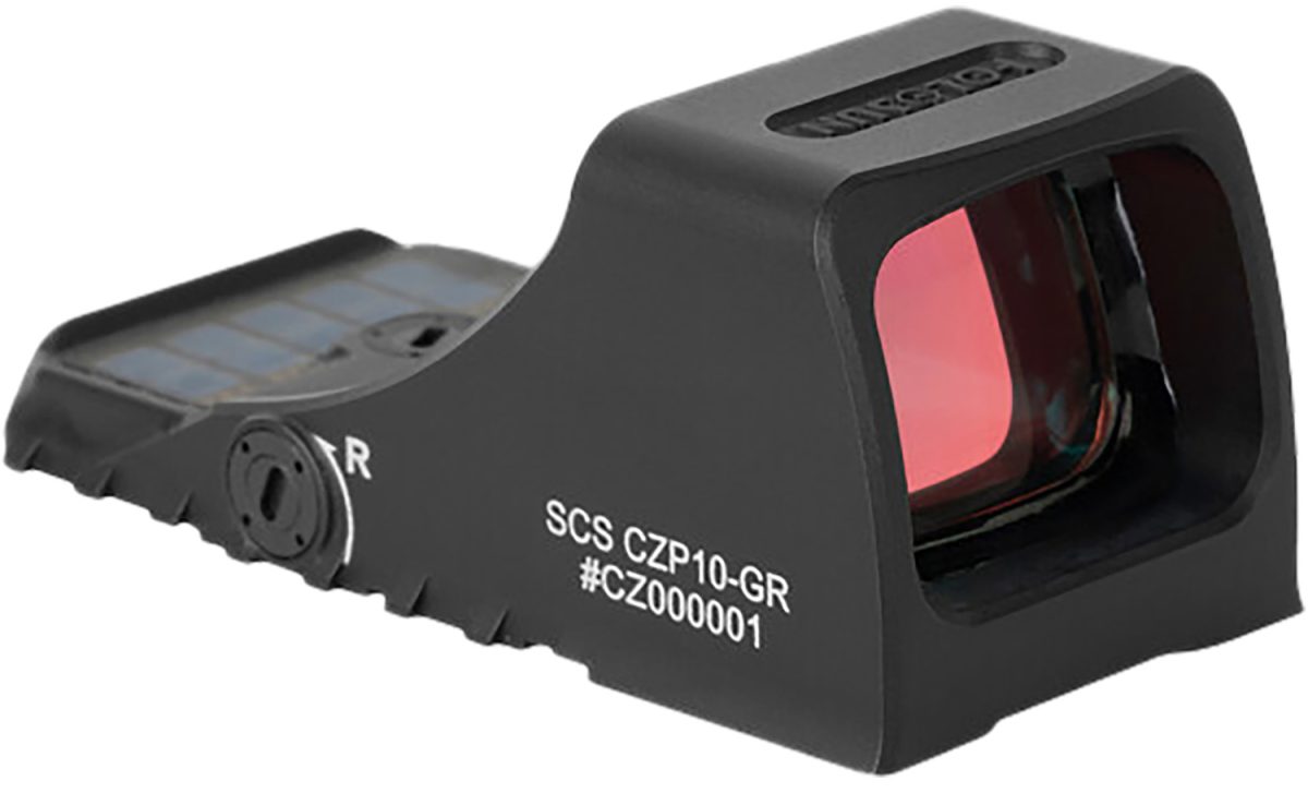Holosun Scsp10Gr Scs P10 Black Anodized 1 X 0.58&Quot; X 0.77&Quot; 2 Moa Green Dot/32 Moa Circle Multi Reticle