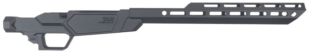 Sharps Bros Sbc09 Heatseeker  Matte Black Cerakote Fits Ruger American Long Action