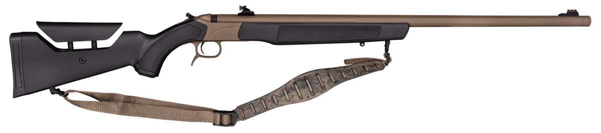 Cva Pr3212N Accura Lr-X 50 Cal 209 Primer 30&Quot; Flat Dark Earth Nitride Cerakote Fluted Threaded Barrel, Picatinny Rail Receiver, Black Adj Comb Synthetic Stock
