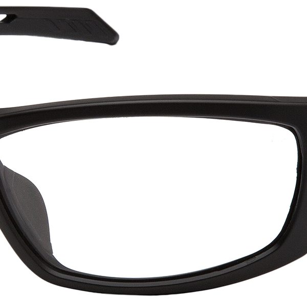 Pyramex VGSB1310T Howitzer Glasses Clear Lens Black Frame