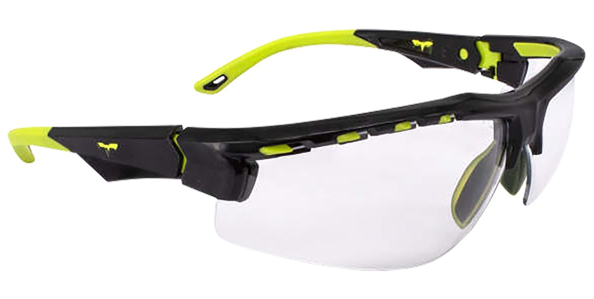 Radians Txe810Cs   Clear Lens Hi-Vis Frame