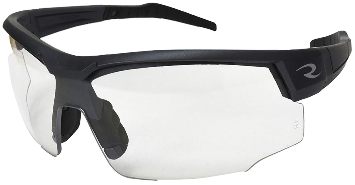 Radians Csb1041Cs Ballistic Glasses Clear Lens Black Frame