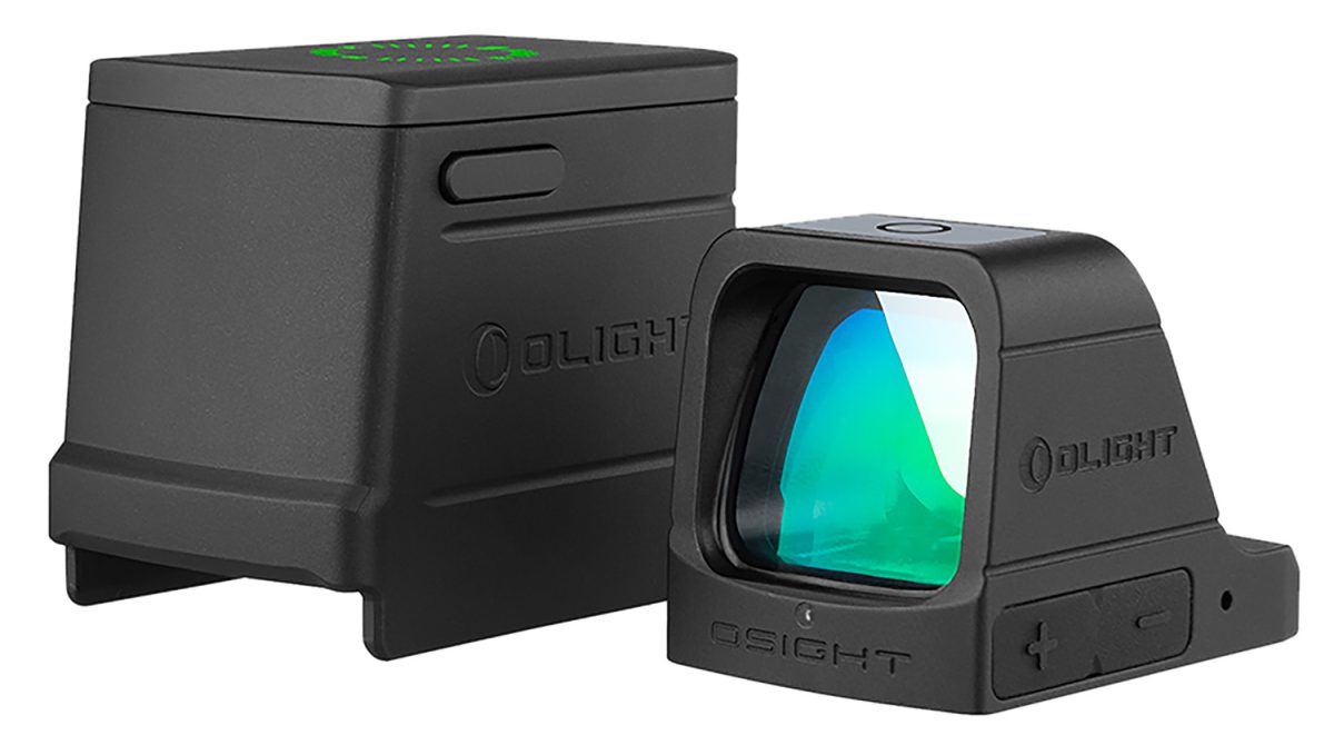 Olightstore Usa Inc Osightgn Green Dot  Matte Black 1X 3 Moa Green Dot Reticle