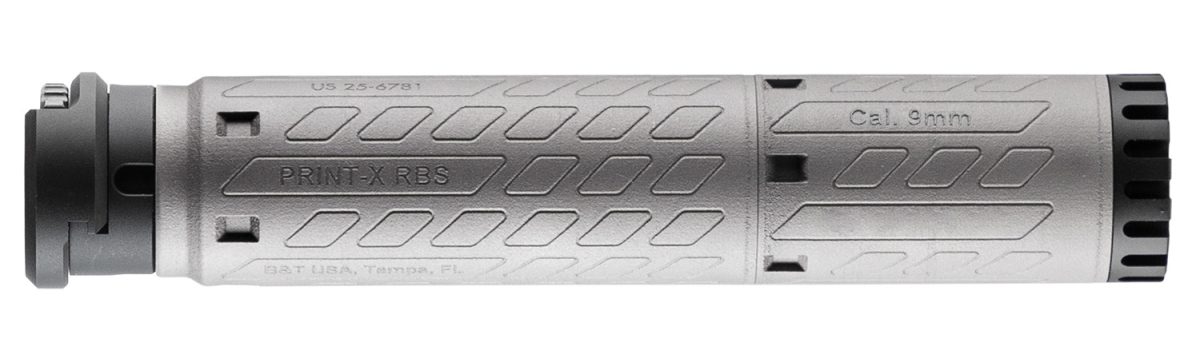 B&Amp;T Firearms Sdsqdm9 Smg  9Mm Luger 1.77&Quot; Gray Titanium 1.375&Quot;X24