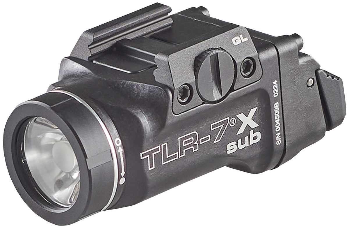 Streamlight 69405 Tlr-7 X Sub Usb  Black Anodized 500 Lumens  White Led Glock 43X Mos/48 Mos/43X/48