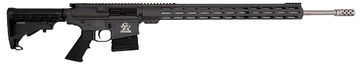 Great Lakes Firearms Gl10243Sstng Glfa  243 Win 5+1 24&Quot; Stainless Threaded Barrel, Tungsten Cerakote Picatinny Rail Aluminum Receiver, Adjustable Black Synthetic Stock, Mil-Spec Polymer Grip