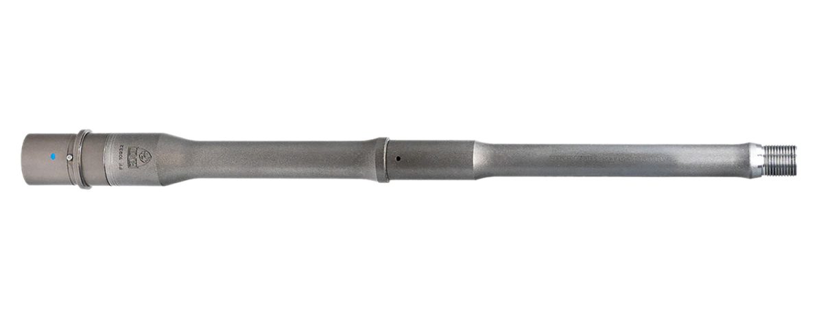 Faxon Firearms 10B863C16Ngmhl5Rnp3 Match Series Big Gunner 8.6 Blackout 16&Quot; Bead Blast 416-R Stainless Barrel Fits Ar-10