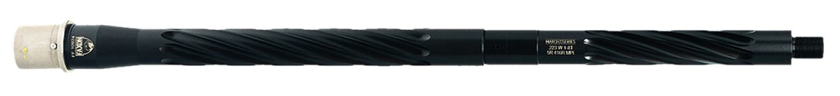 Faxon Firearms 15Bw8M16Shq5Rnp3  Match 223 Wylde 16&Quot; Spiral Fluted Black Nitride 416 Stainless Barrel