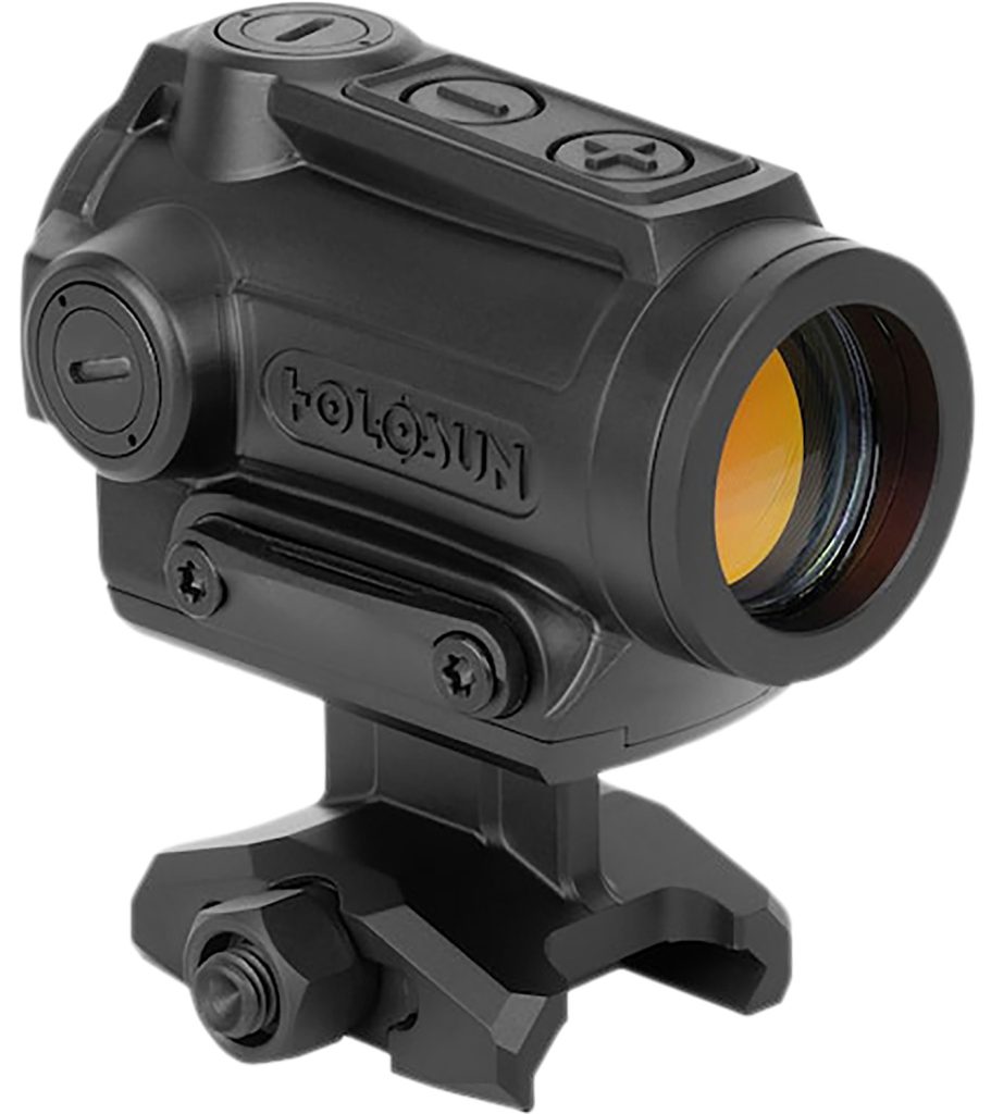 Holosun ARO Enclosed Gold 2 MOA Dot Rifle Sight, black matte, 22 mm objective