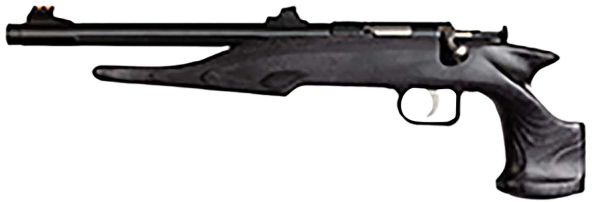 Crickett 41003 Hunter Adult 22 Mag 1Rd 9&Quot; Threaded Blued Steel Single Shot Barrel, Black Laminate Stock