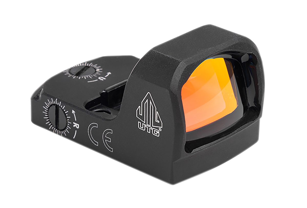 Leapers Oprmr20R Op3 Micro Single Dot Black Anodized 1X 4 Moa Red Dot Reticle