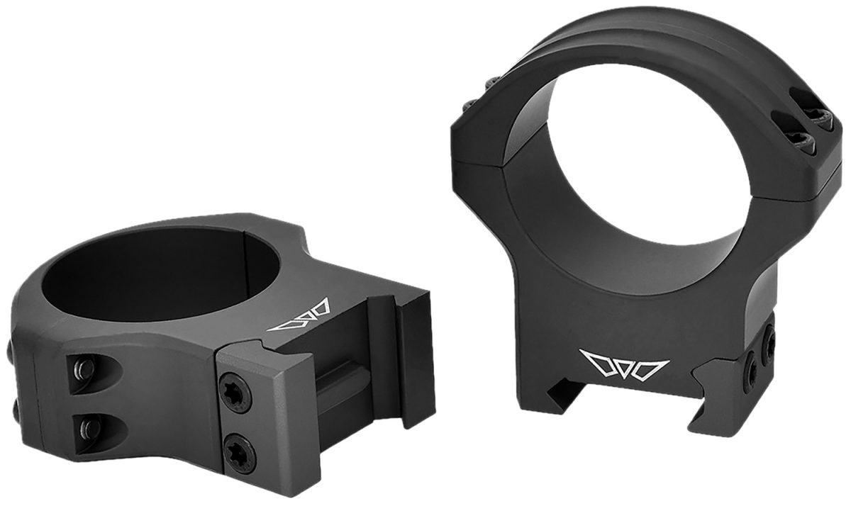 Warne 522M Maxima Horizontal Rings Matte Black Steel 34Mm Tube Picatinny/Weaver