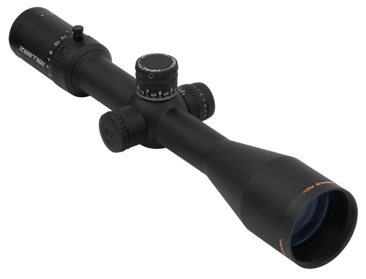 Zero Tech Optics Tr4245F-Ir  Trace Advanced Black 4-24X 50Mm 30Mm Tube Illuminated Rmg Ffp Reticle