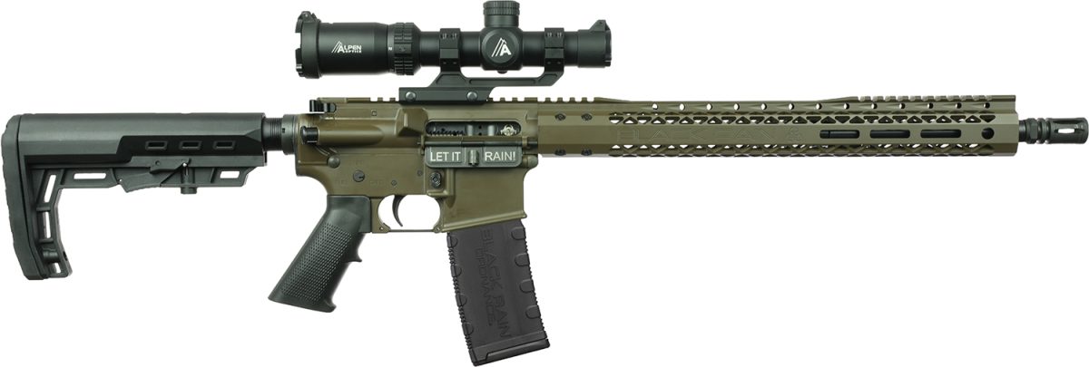 Black Rain Ordnance Brorotropt01  W/Optic 223 Rem/5.56 Nato 16&Quot;