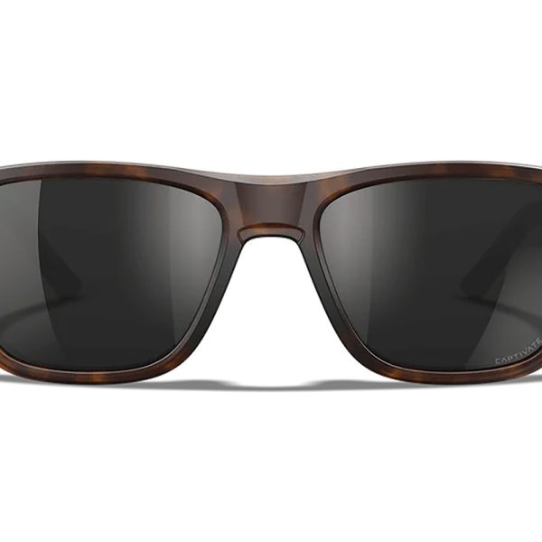 Wiley X AC6OVN15 Ovation  Black Mirror Lens Polycarbonate Matte Tortoise Frame