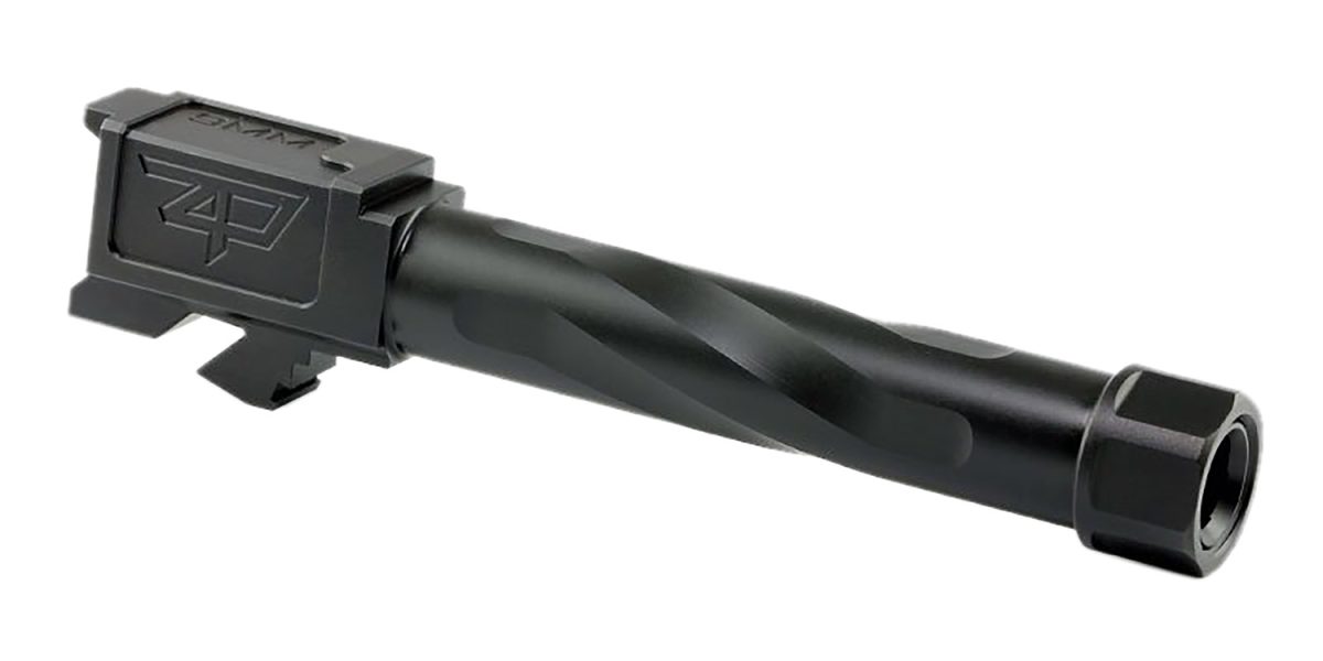 Zaffiri Precision Zp.19Btbn   9Mm Fits Glock 19 Gen 1-5 4.60&Quot; Black 416R Stainless Steel
