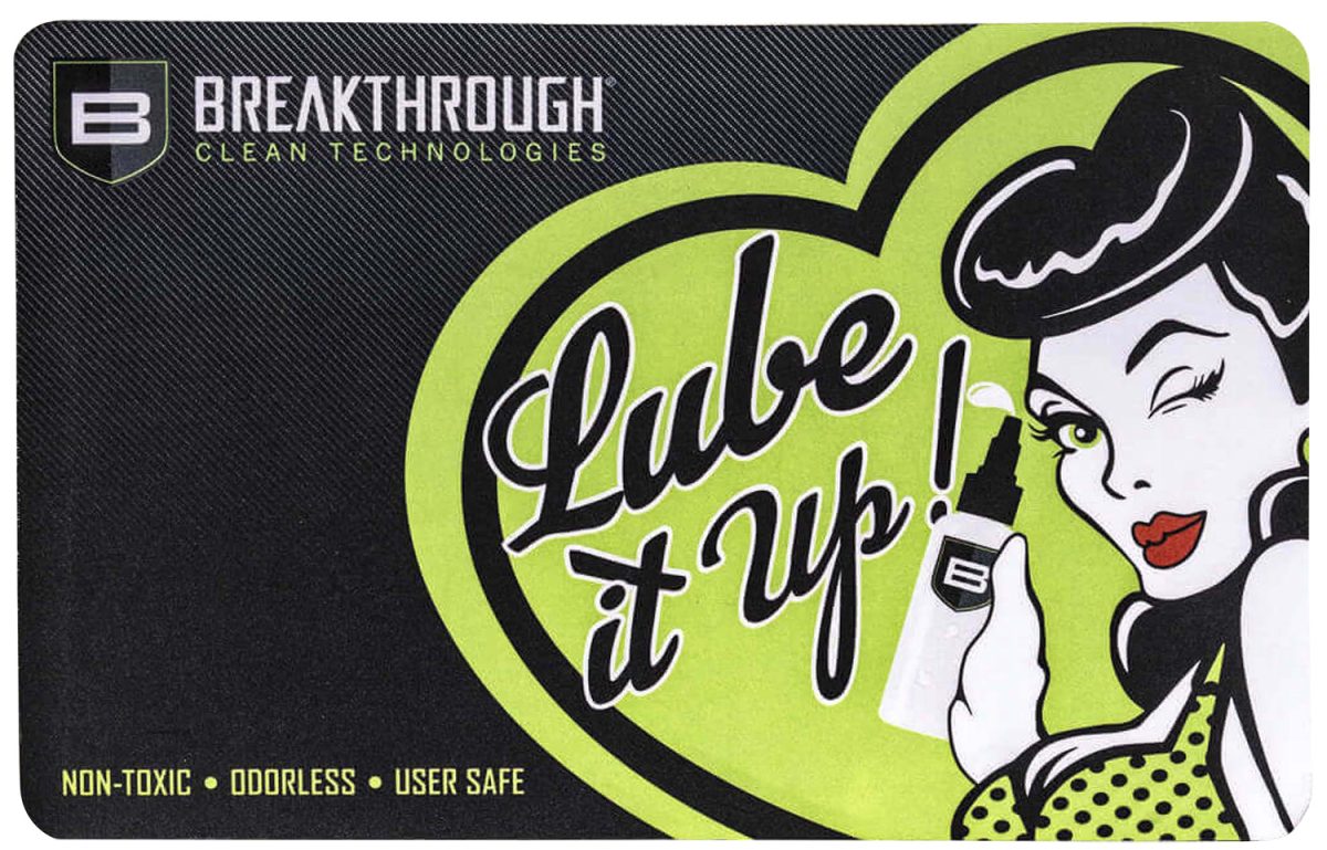 Breakthrough Clean Btrgmp Pistol  Cleaning Mat Neoprene/Polyester 17&Quot; Long Breakthrough Cleaning Products Illustration